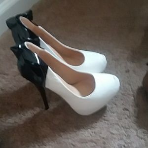 High heels never worn